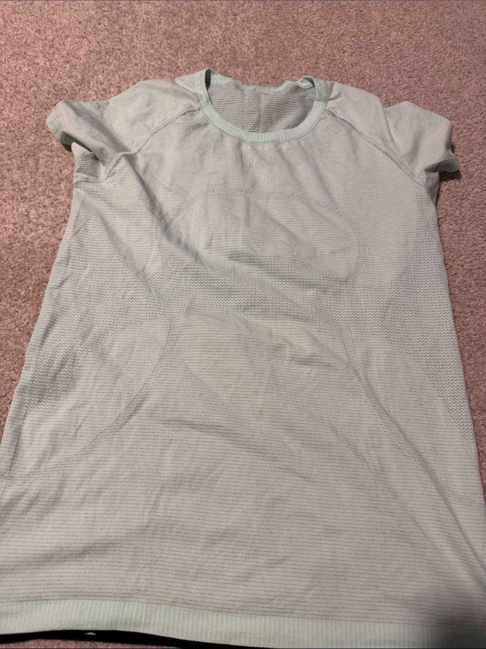 lululemon athletica Mint Green Short Sleeve Athletic Top